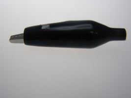 Minikrokosvorka izolovaná 55mm, 1ks (čierna)