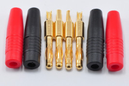 Banánik spájkovací 4mm, 1ks (červený)