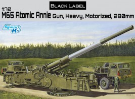 1:72 M65 Atomic Annie Gun, Heavy Motorized 280mm