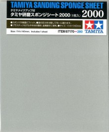 Pružná brúsna doštička, zrnitosť 2000