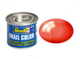 Farba Revell emailová č. 731 – transparentná červená (14 ml)