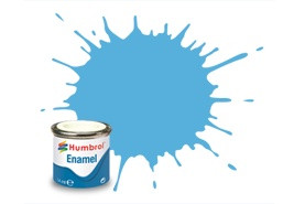Farba Humbrol emailová č. 47 – Sea Blue Gloss (14 ml)