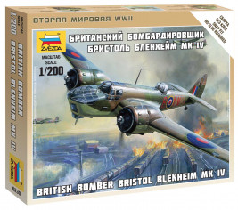1:200 British Bomber Bristol Blenheim Mk.IV
