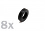 1:24 Truck Rubber Tyres (8 ks)