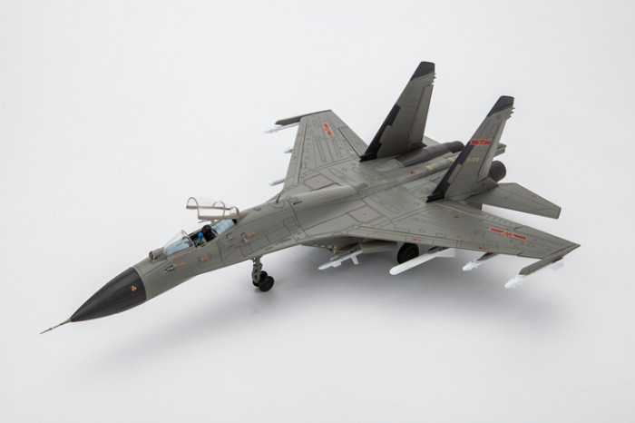Modellino Aereo SU-35 1:72 Diecast - China Air Force, AF1, Edizione Limitata Con Base E Teca