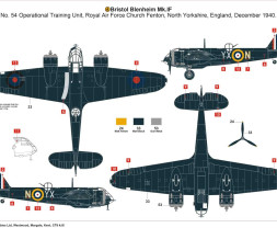1:72 Bristol Blenheim Mk.IF 