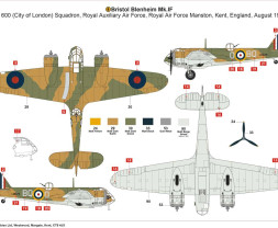 1:72 Bristol Blenheim Mk.IF 