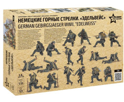 1:35 German Gebirgsjäger WWII „Edelweiss“