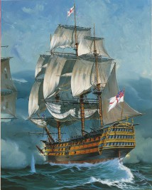 1:225 Bitva pri Trafalgare (Gift Set)