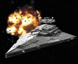 IMPERIAL STAR DESTROYER MODEL SET