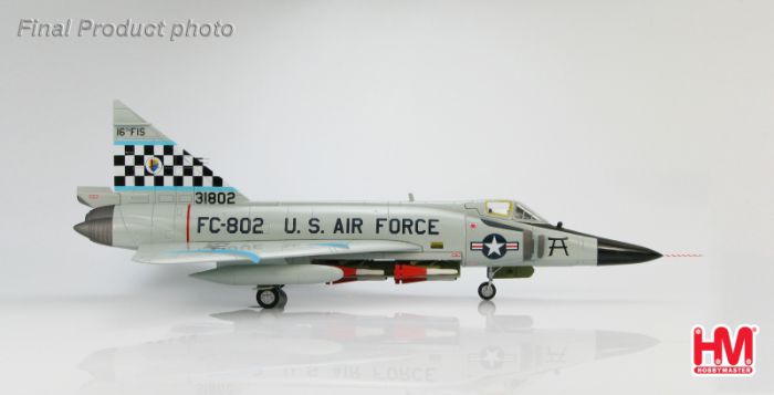 Avion Militaire Hobby Master 1/72 F-102A Delta Dagger Hawaii ANG - Neuf Boîte Aile HA3117