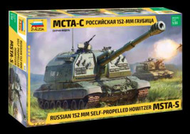 1:35 Russian 152mm Self-Propelled Howitzer MSTA-S