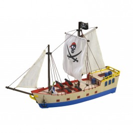 Pirate Ship (Wooden Kit/Drevená stavebnica)