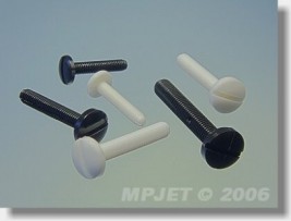 Polyamidová skrutka M4x20 (10 ks)