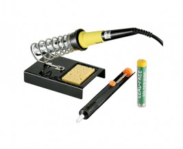 Spájkovacie pero 30 W so stojanom, odsávačkou a spájkovacou spájkou