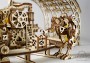 Drevené 3D mechanické puzzle – továreň na roboty