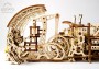 Drevené 3D mechanické puzzle – továreň na roboty