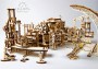 Drevené 3D mechanické puzzle – továreň na roboty
