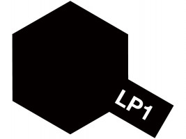 Farba Tamiya Lacquer LP-1 – Black (10 ml)