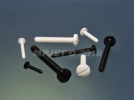 Polyamidová skrutka M3X30, čierna (10 ks)