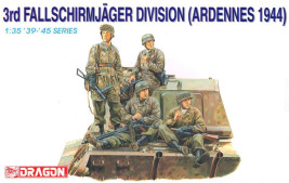 Model Kit figurky 6113 - 3rd FALLSCHIRMJAGER DIVISION (ARDENNES 1944) (1:35)