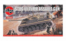 1:76 StuG.III 75mm Assault Gun (Classic Kit VINTAGE Military)