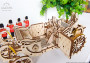 Drevené 3D mechanické puzzle – kráľovský kočiar