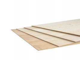 Balzová preglejka trojvrstvová, rozmer 280×480 mm, hr. 3,0 mm (1 ks)