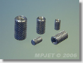 Slepá vložka M6 (4 ks)