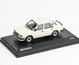 1:43 Škoda 120L (1984) – biela Ľadová