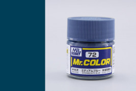 Farba Mr. Color akrylová č. 072 – Intermediate Blue (10 ml)