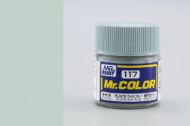 Farba Mr. Color akrylová č. 117 – RLM76 Light Blue (10 ml)
