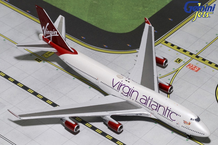 Gemini Jets Airplane Model Virgin Atlantic Boeing 747-4Q8 1