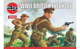 1:76 WWII British Infantry (Classic Kit VINTAGE)