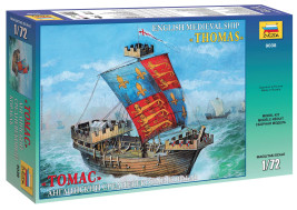 1:72 Thomas English Medieval Ship