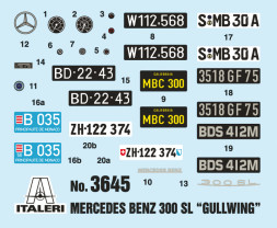 1:24 Mercedes-Benz 300 SL Gullwing