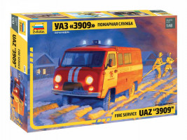 1:43 Fire Service UAZ 3909