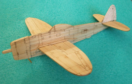 Vystreľovacie lietadlo Republic P-47 Thunderbolt 