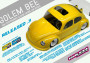 Golem Bee Mini-Z 0.7mm Practice Lexan Body Kit (98mm W/B)