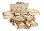 Drevené 3D mechanické puzzle – Amber Box
