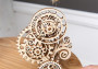 Drevené 3D mechanické puzzle – Steampunk Clock
