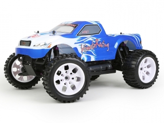 Náhľad produktu - 1:10 HiMOTO Monster Truck EMXT-1 elektro RTR set 2,4GHz (modrá)