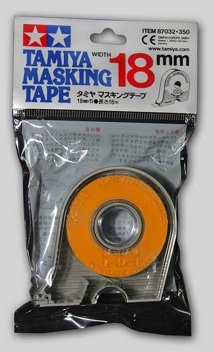 Náhľad produktu - Maskovacia páska Tamiya 18 mm s aplikátorom