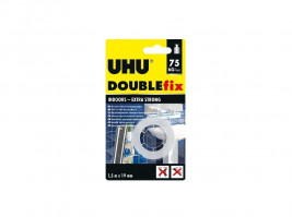 UHU Double Fix – obojstranná lepiaca páska (biela)