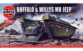 1:76 Buffalo Willys MB Jeep (Classic Kit VINTAGE)