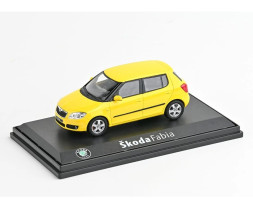 1:43 Škoda Fabia II (2006) – žltá Sprint
