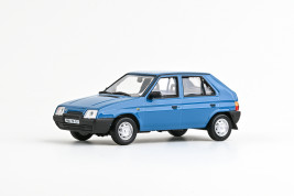 1:43 Škoda Favorit 136L (1988) – modrá Škoda