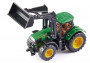 John Deere s čelným nakladačom