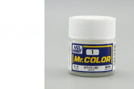 Farba Mr. Color akrylová č. 001 – White (10 ml)
