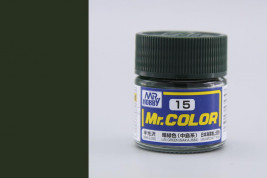 Farba Mr. Color akrylová č. 015 – IJN Green Nakajima (10 ml)